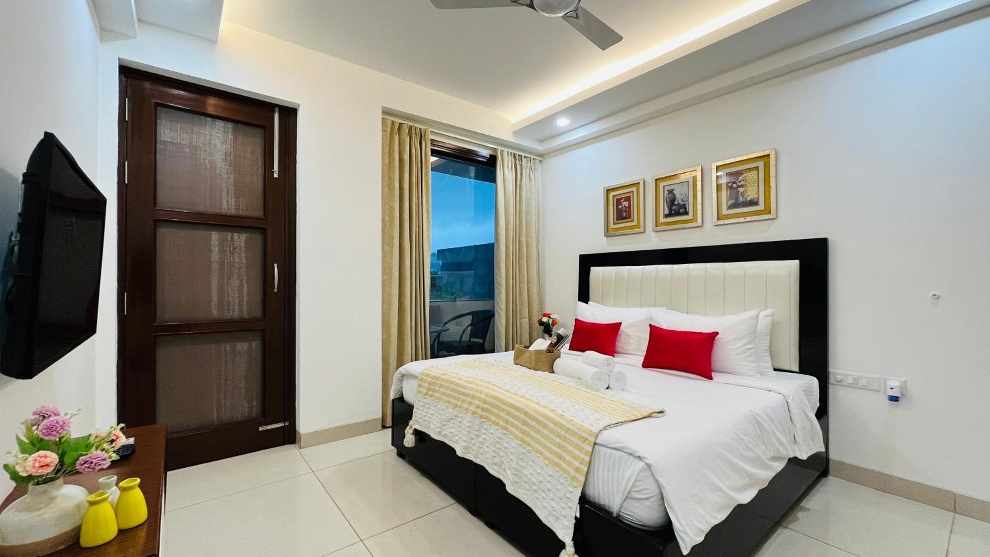 Olive Service Apartments - Golf Course Road Gurgaon Eksteriør bilde