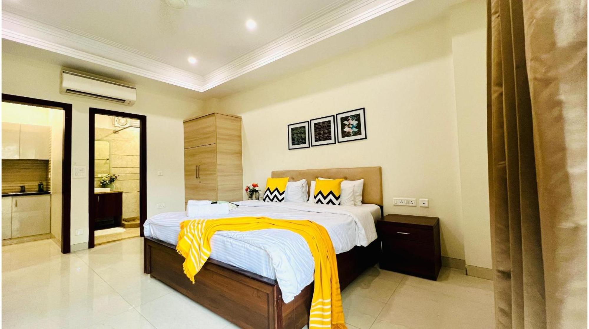 Olive Service Apartments - Golf Course Road Gurgaon Eksteriør bilde