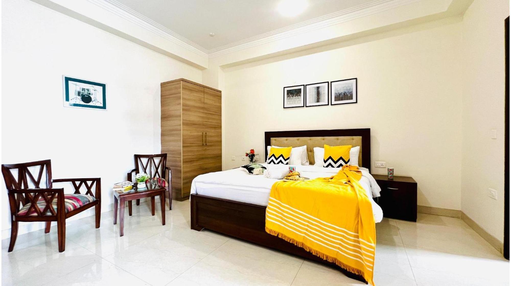 Olive Service Apartments - Golf Course Road Gurgaon Eksteriør bilde