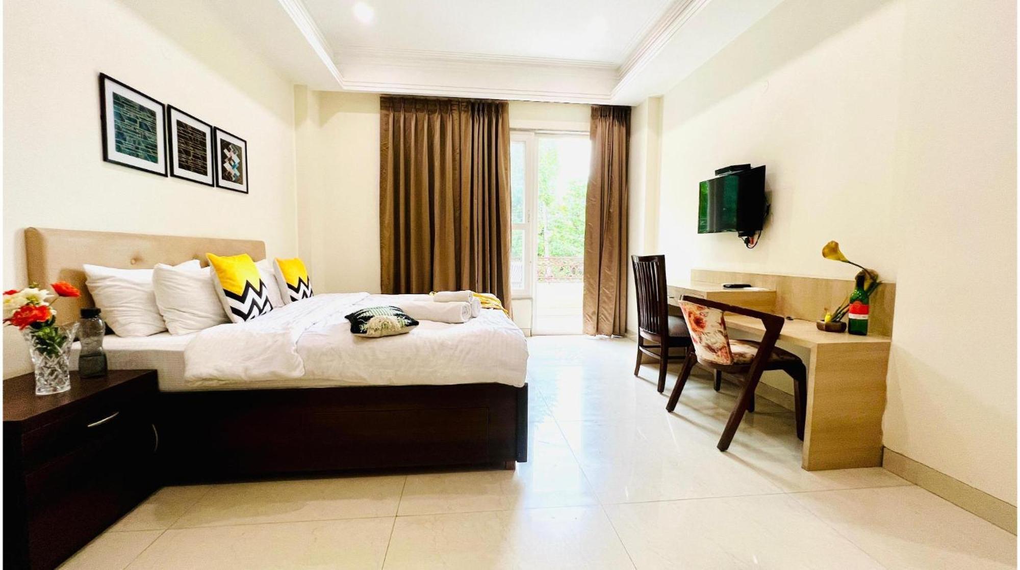 Olive Service Apartments - Golf Course Road Gurgaon Eksteriør bilde